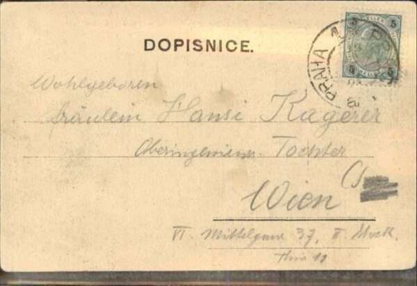 Prag Prahy Prague Vaclavsle Strassenbahn – Bild 2
