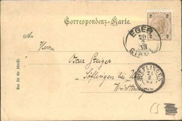 Eger Cheb Tschechien – Bild 2