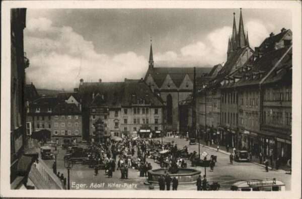 Eger Cheb Tschechien Brunnen