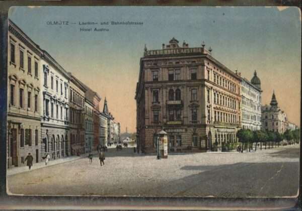 Olmuetz Olomouc Hotel Austria Bahnhofstrasse