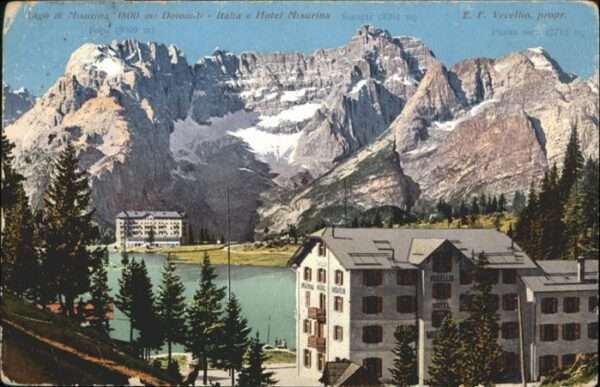 Misurinasee Lago di Misurina Hotel Misurina Dolomit
