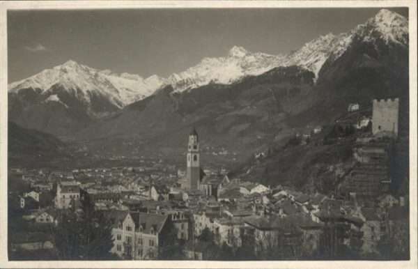Merano Meran Panorama