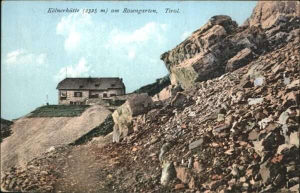 Tirol Region Kölnerhütte Rosengarten