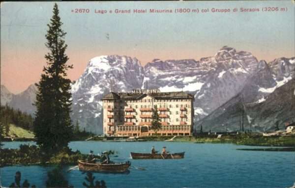 Lago Misurina Sorapis
