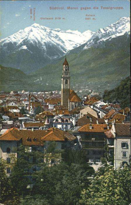 Meran Merano Texelgruppe