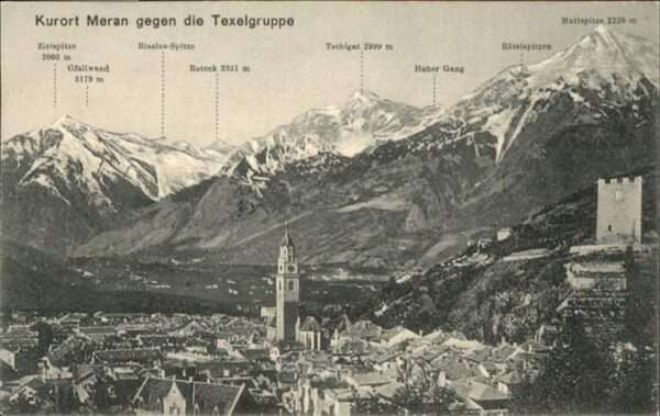 Meran Merano Texelgruppe