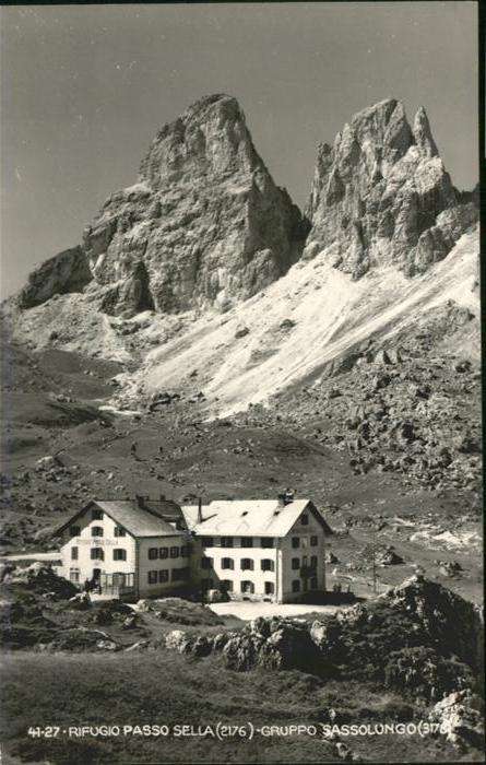 Sella Rifugio Passo Sella