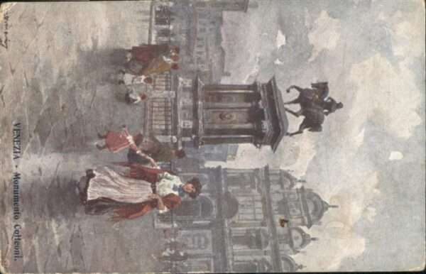Venezia Venedig Monumento Colleoni