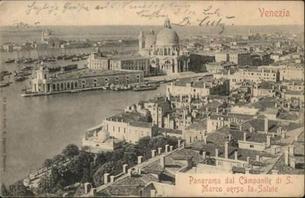 Venezia Venedig Panorama Campanile S. Marco