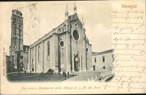 Venezia Venedig Facchiata Campanile Chiesa