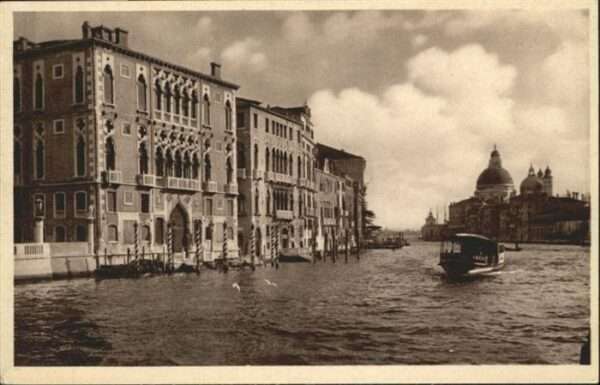 Venezia Venedig Canal Grande Chiesa Salute