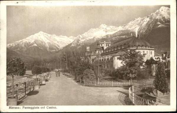 Merano Meran Passeggiata Casino