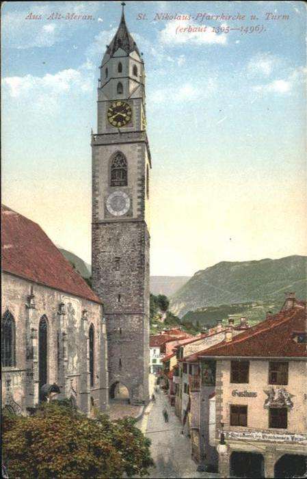 Meran Merano St. Nikolaus Pfarrkirche