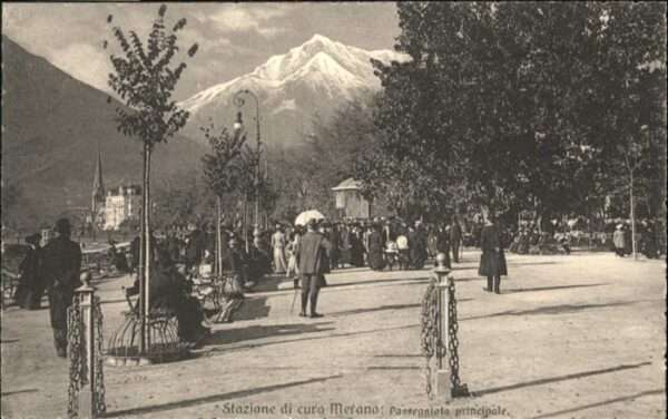 Merano Meran Passeggiata principale