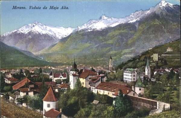 Merano Meran Veduta Maja Alta