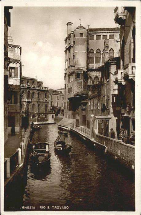 Venezia Venedig Rio Trovaso