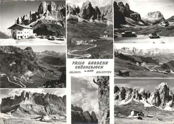 Passo Gardena Grödnerjoch Dolomiten