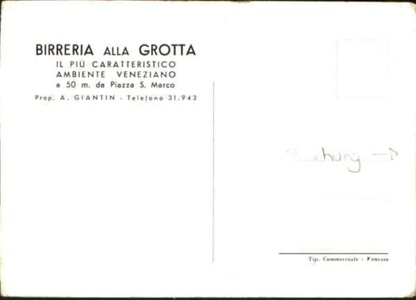 Venezia Venedig Birreria Grotta – Bild 2