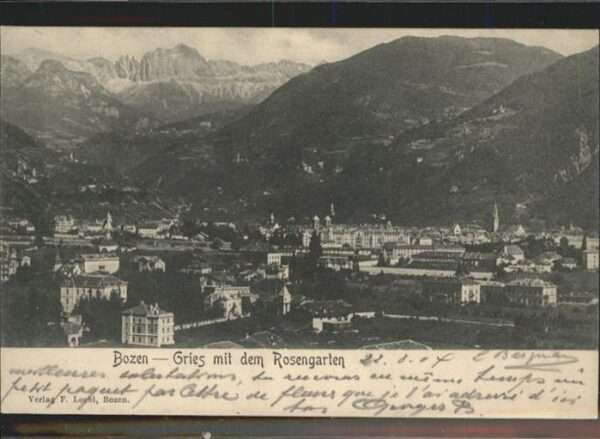 Gries-Quirein Bozen Rosengarten