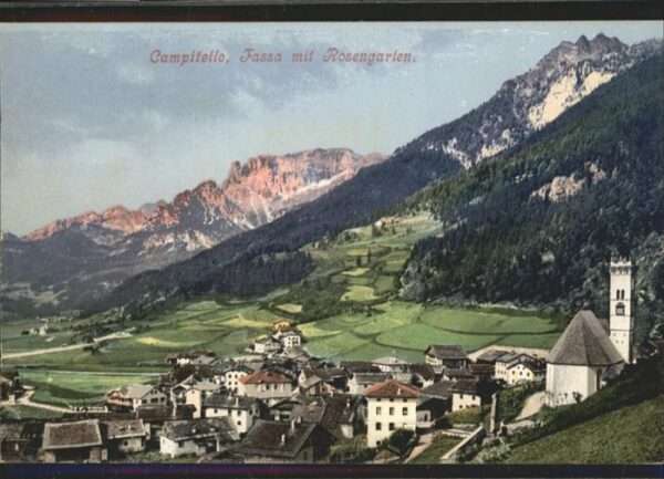 Campitello Fassa Rosengarten