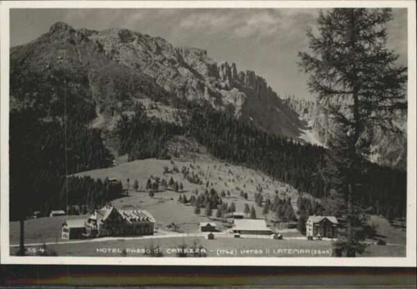 Karerpass Suedtirol Latemar Hotel Passo Carezza