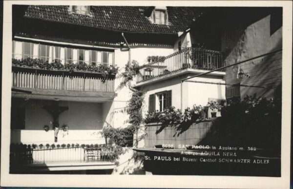 San Paolo Gasthof Schwarzer Adler Albergo Aquila