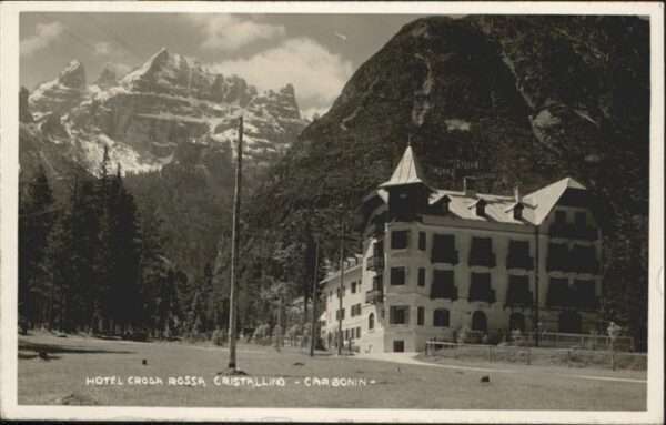 Carbonin Schluderbach Hotel Croda Rossa Cristallino
