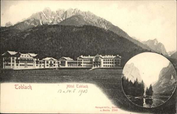 Toblach Suedtirol Hotel Toblach