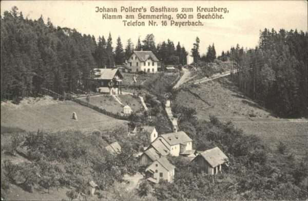 Klamm Breitenstein Gasthaus zum Kreuzberg