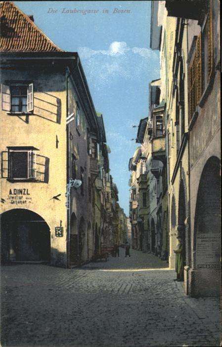 Bozen Suedtirol Laubengasse