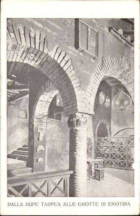 Rom Roma Grotte Enotria