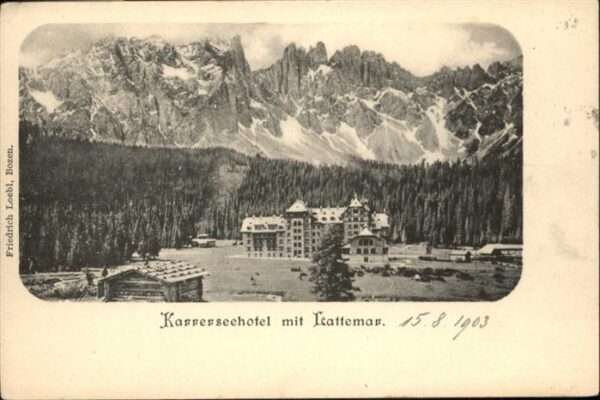 Karersee Suedtirol Karrerseehotel