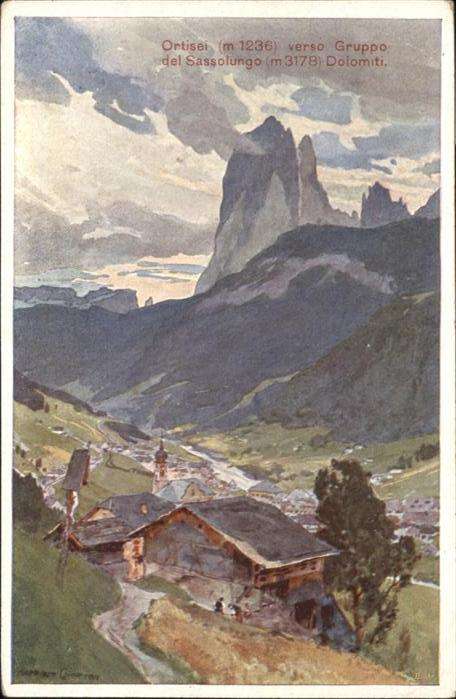 Dolomiti Ortisei Gruppo Sassolungo