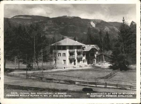 Seis Schlern Albergo Stella Alpina Pension Edelweiss