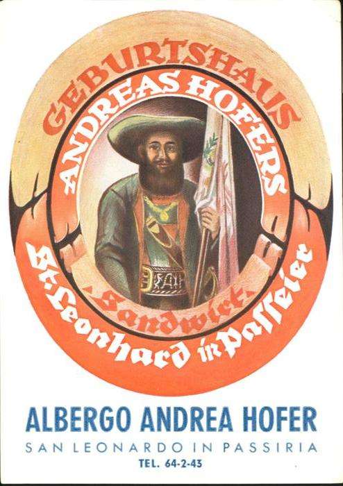 St Jakob Defereggen Geburtshaus Andreas Hofer