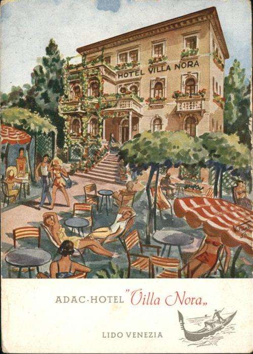 Venezia Venedig Lido Hotel Villa Nora