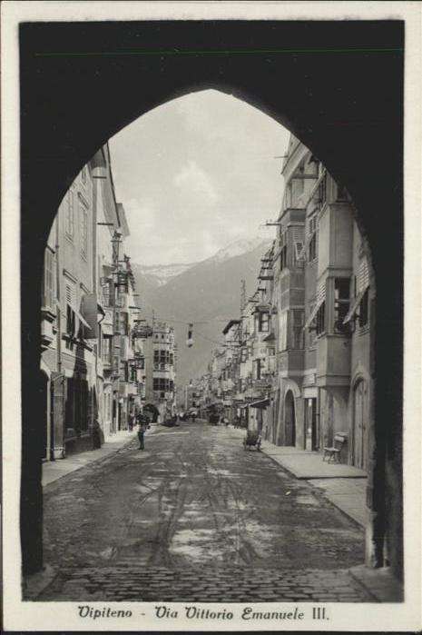 Vipiteno Via Vittorio Emanuele