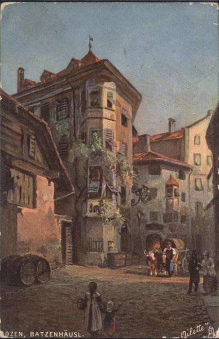 Bozen Suedtirol Batzenhäusl