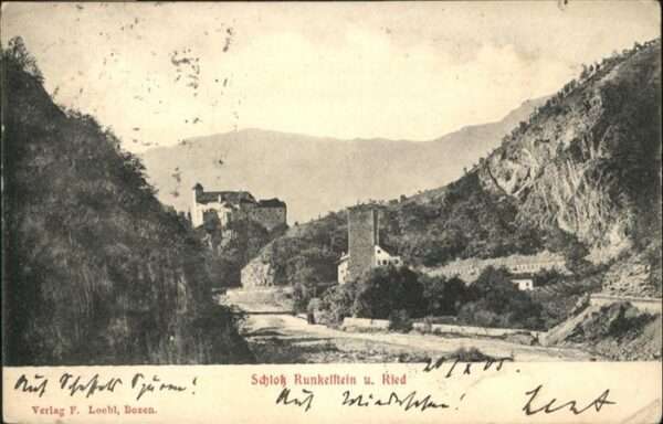 Bozen Suedtirol Schloss Runkelstein Ried