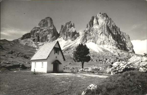 Dolomiti Al Passo Sella m. 2206