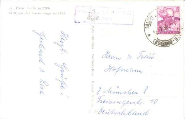 Dolomiti Al Passo Sella m. 2206 – Bild 2