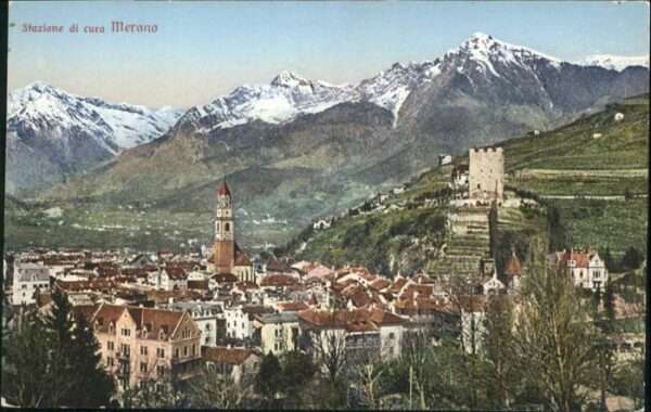 Merano Meran Stazione di cura