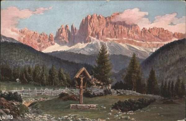 Bozen Suedtirol Künstler Wiro Rosengarten