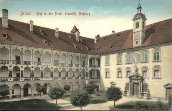 Brixen Suedtirol Hof in der fürstl. bischöfl. Hofburg