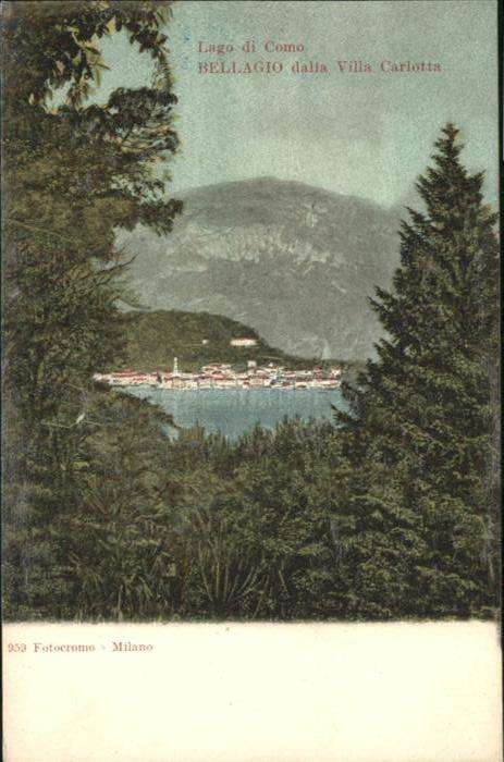 Bellagio Lago di Como dalla Villa Carlotta