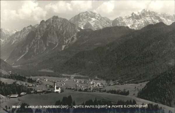 Tirol Region S. Vigilio di Marebbe (1201) Monte Pare