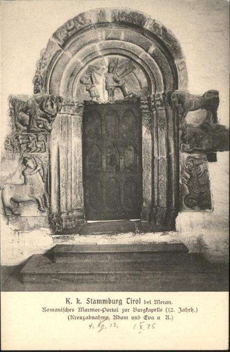 Meran Merano K.k. Stammburg Tirol bei Meran Romanisc