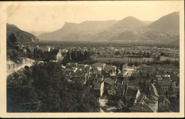 Merano Meran Verso la Mendola dalla