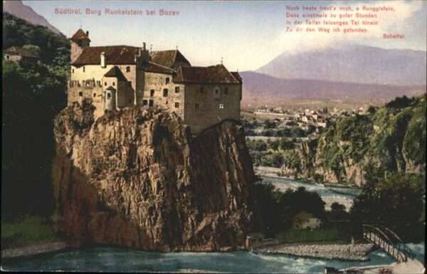 Bozen Suedtirol Burg Runkelstein Südtirol Scheffel Spru