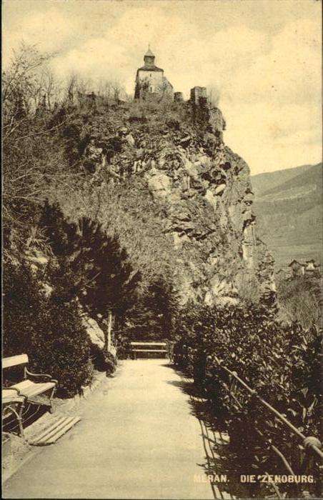 Meran Merano die Zenoburg